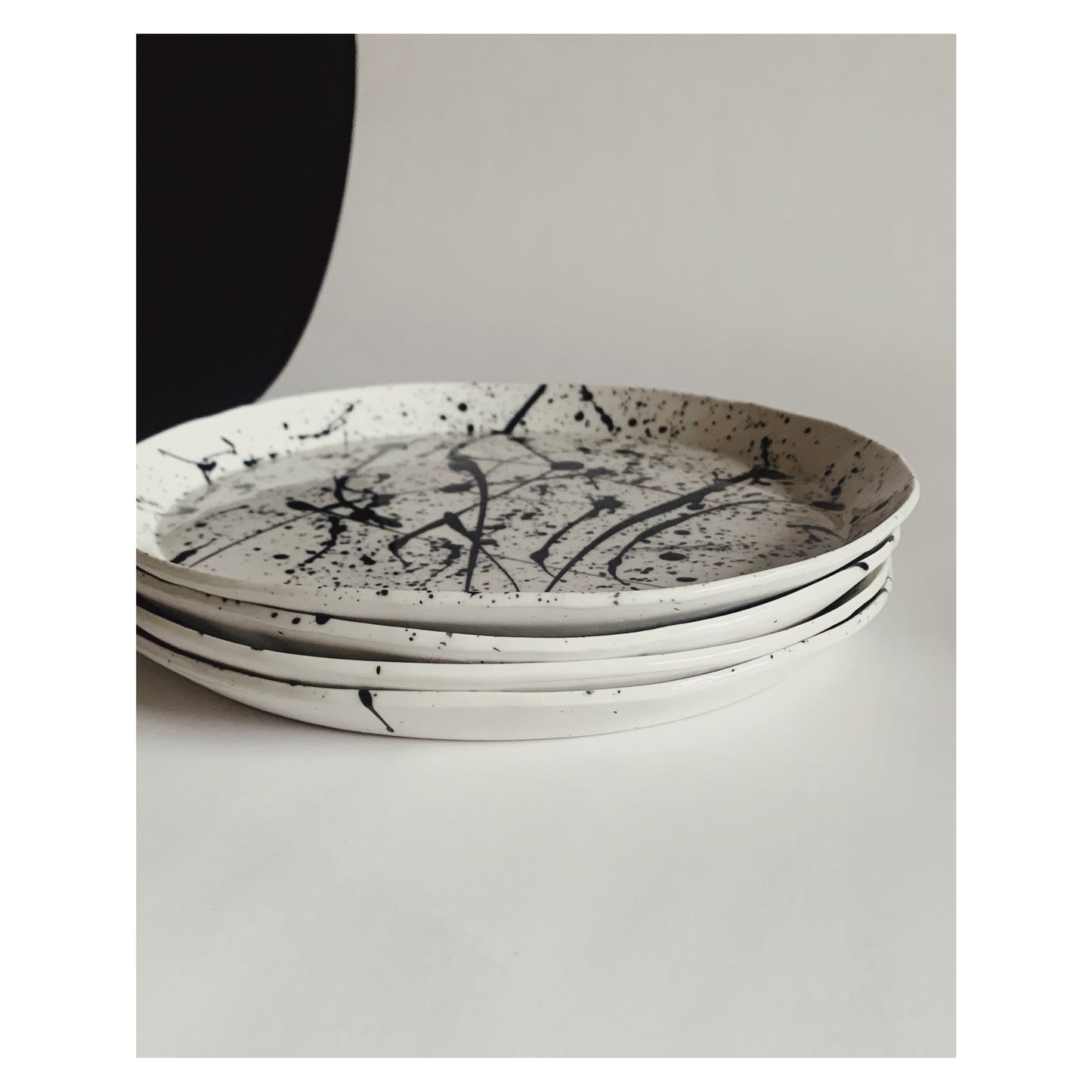Pollock Plate - Speiseteller 4er Set