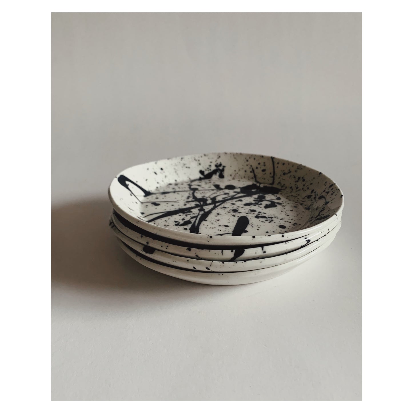 Pollock Plate - Beilagenteller 4er Set