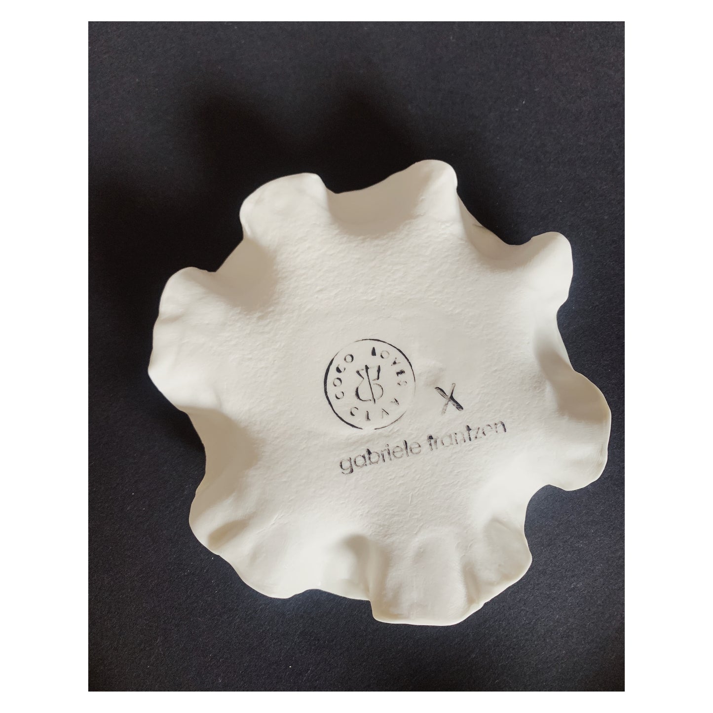 The Scarab Blossom Plate - Gabriele Frantzen X CLC