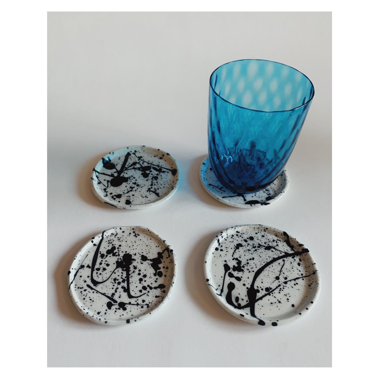 Pollock Coaster - 4er Set