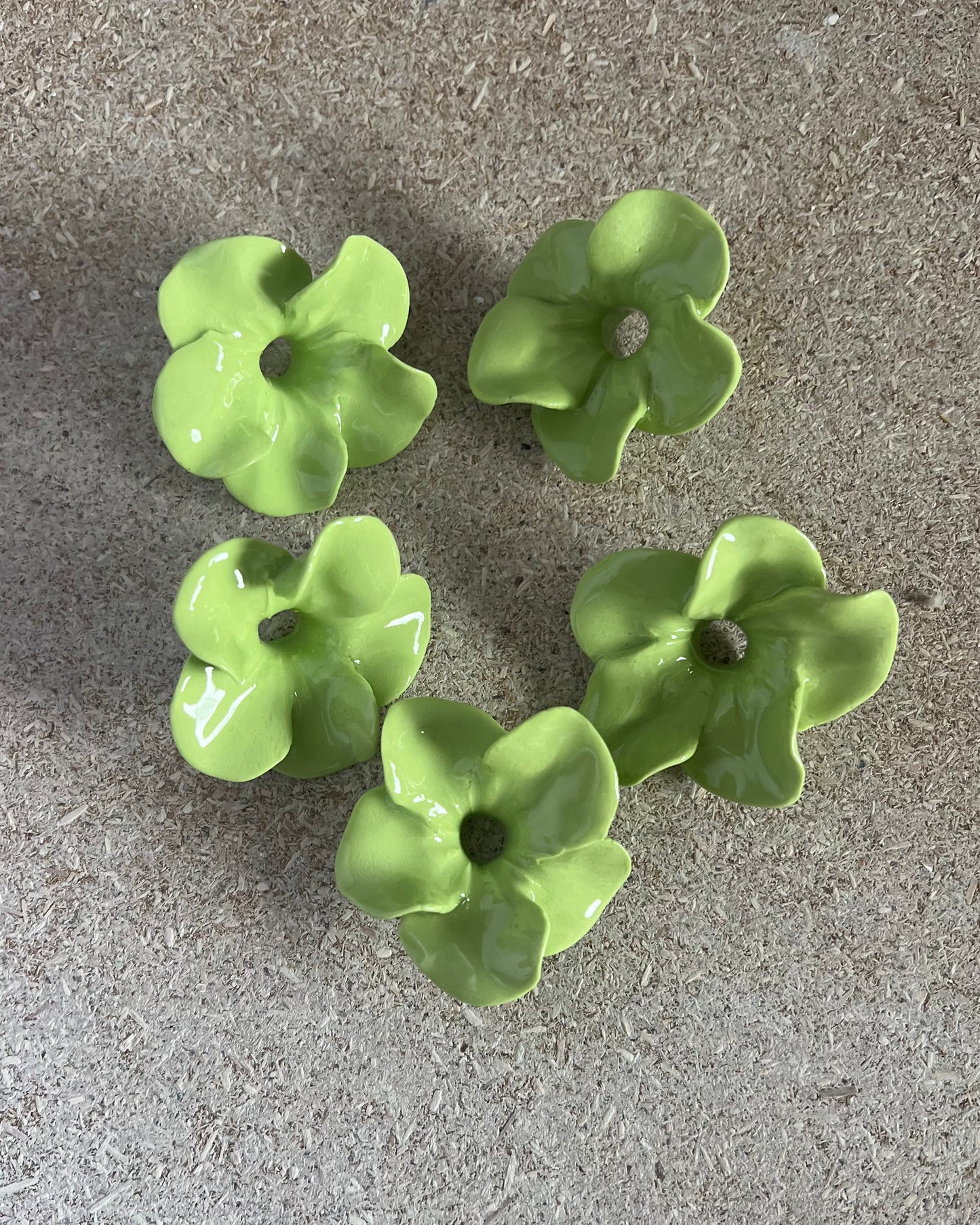 The Eternal Blossom - limette - 5er Set